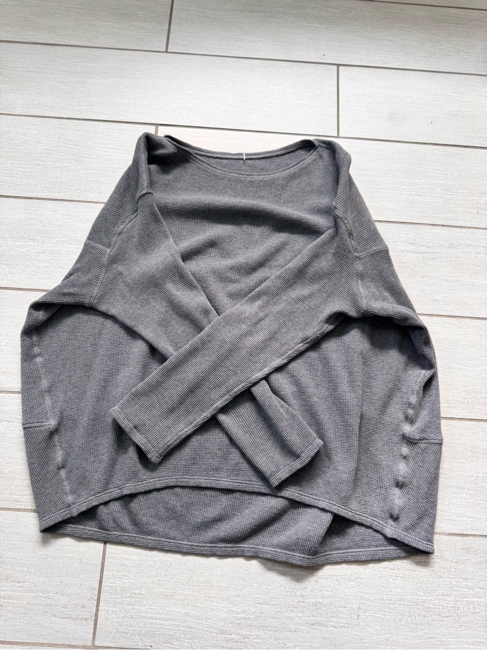 Lululemon waffle knit long sleeve women’s shirt